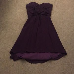 Dark purple formal dress